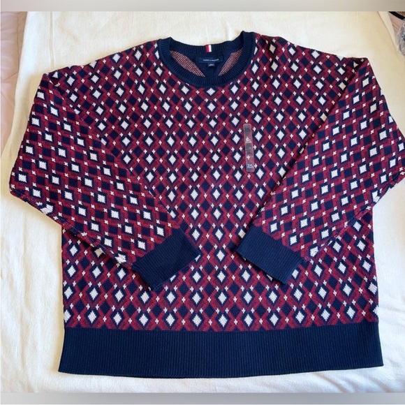 🌸HOST PICK🌸NWT tommy hilfiger men’s crewneck size 3XL - Picture 3 of 4